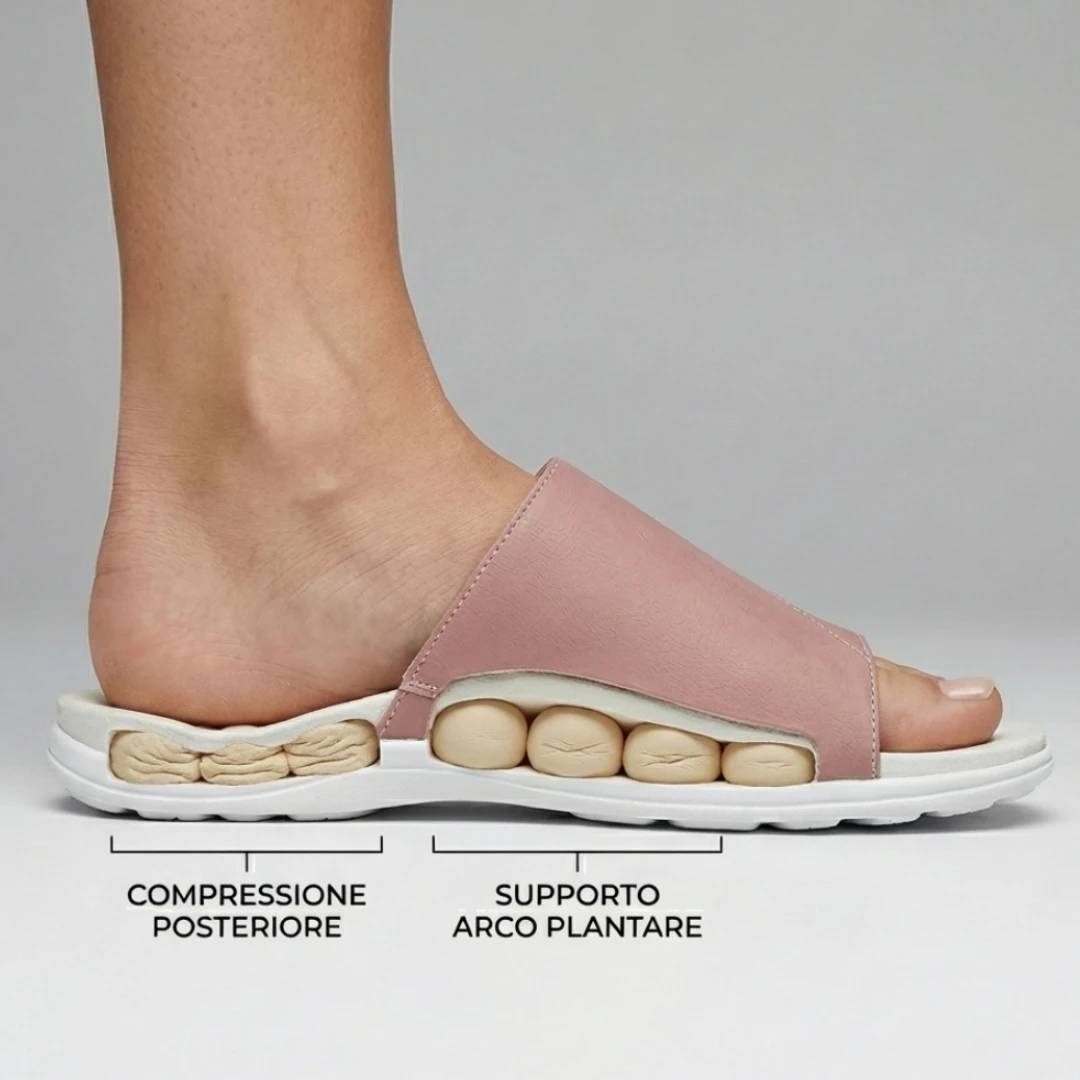 SÒMA One — compressione posteriore e supporto arco plantare