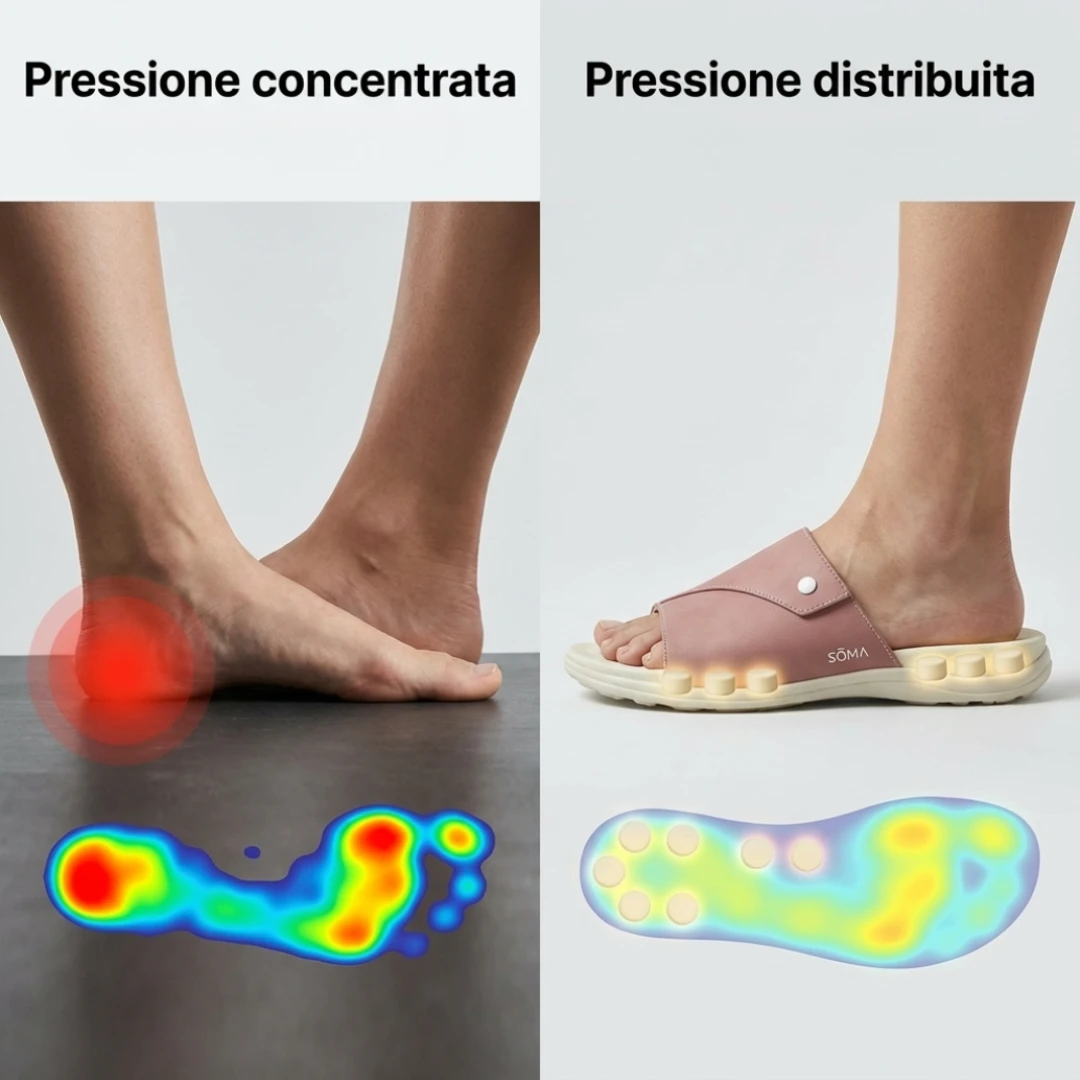 Pressione concentrata vs distribuita con capsule SÒMA