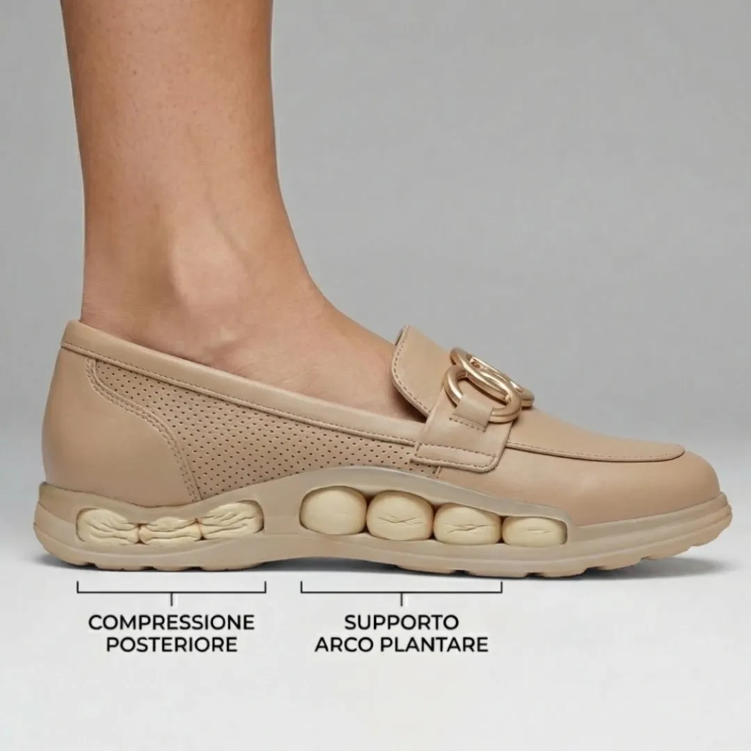 SÒMA Sliep — compressione posteriore e supporto arco plantare