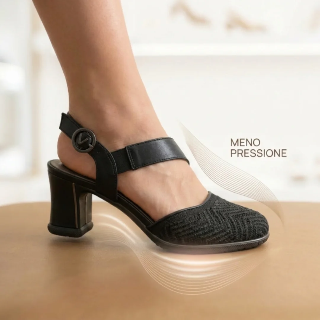 Eleganza e sollievo in un unico sandalo